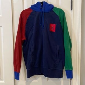 TEDDY FRESH color block sweatshirt hoodie